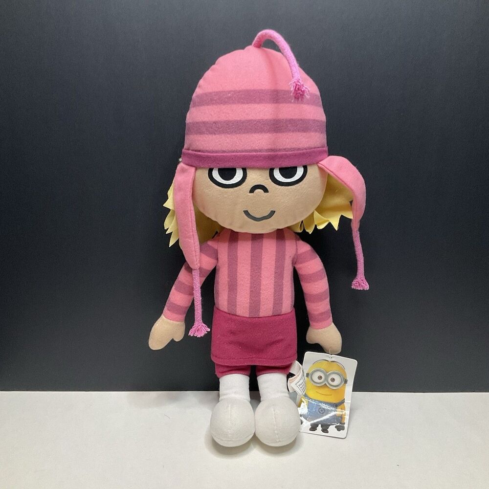 NEW Despicable Me 2 Toy Factory Edith Gru Stuffed Plush Doll Toy 14"